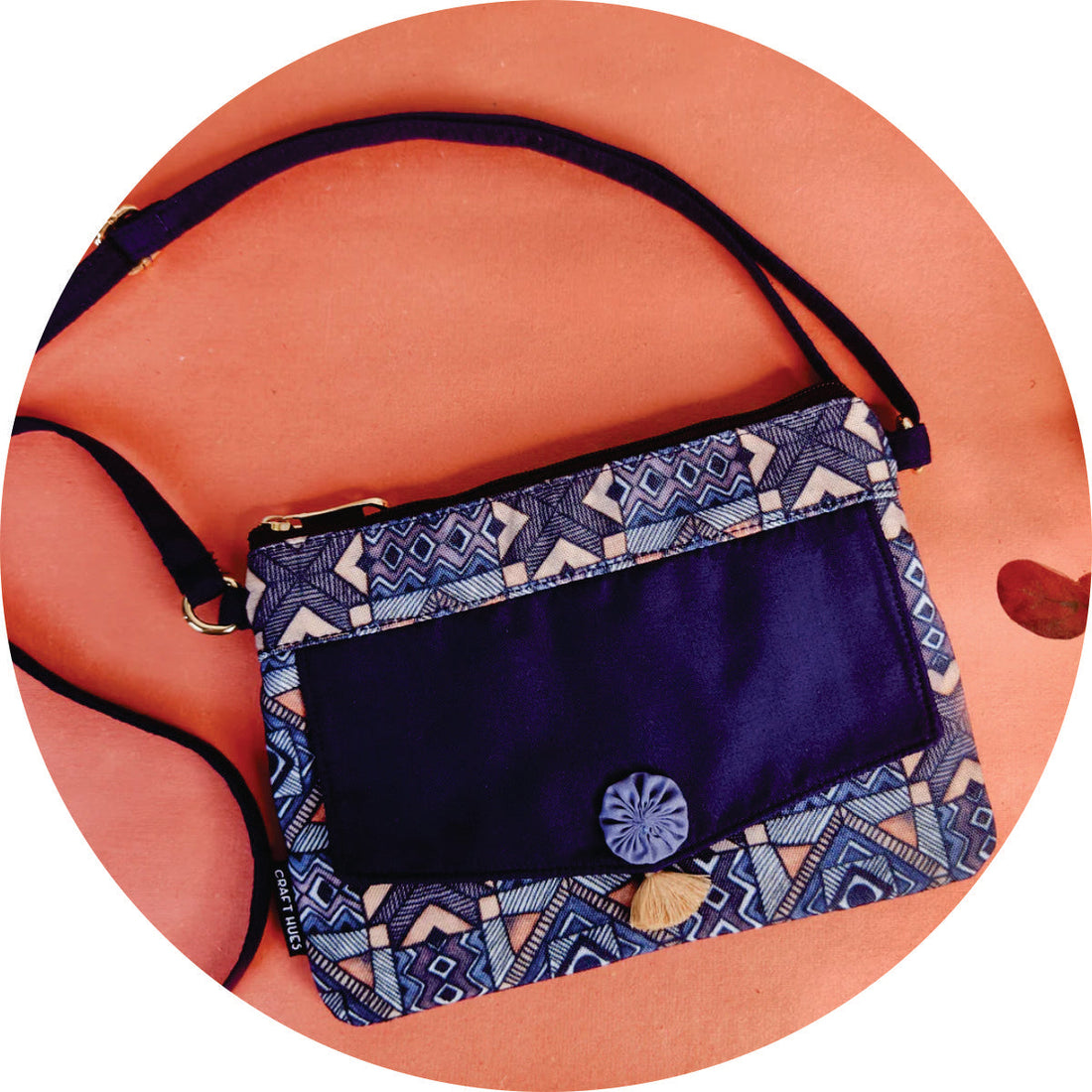 Front Flap Sling Bag