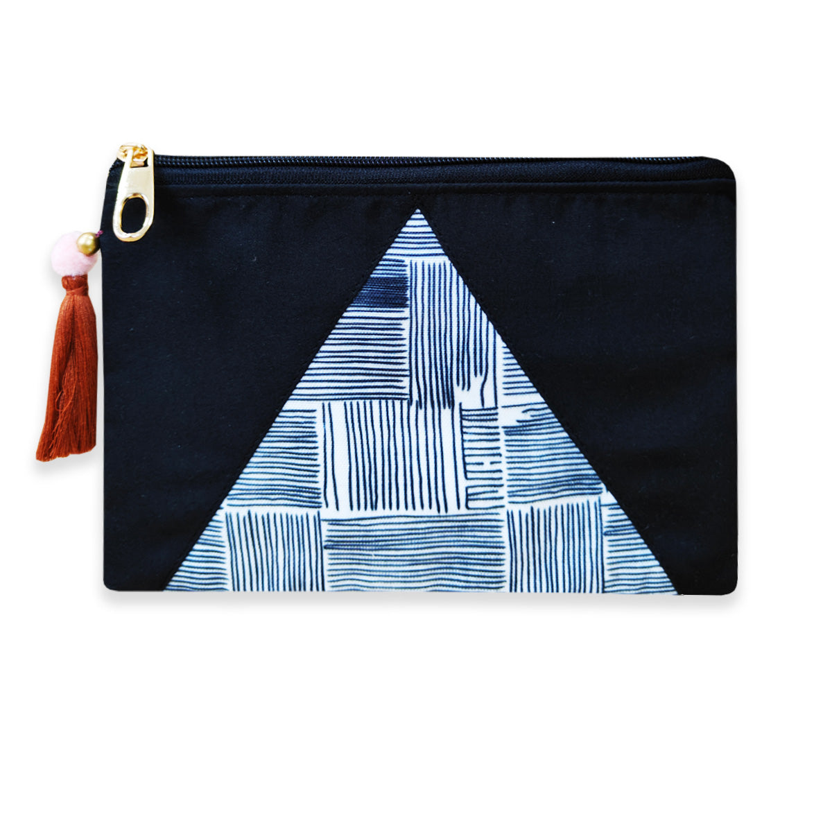 Scribble Canvas Tote/Pouch Combo