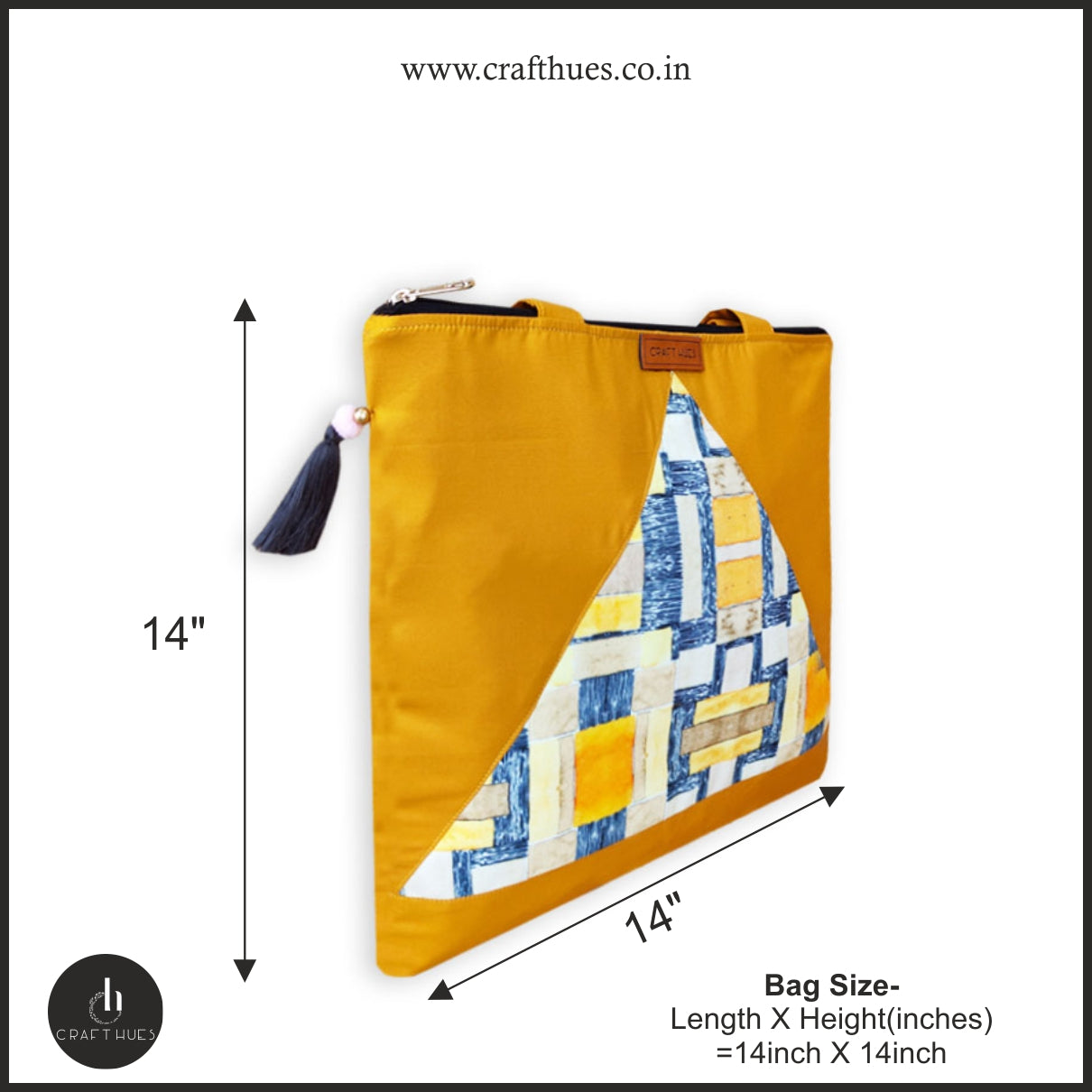 The Maze Canvas Tote/Pouch Combo
