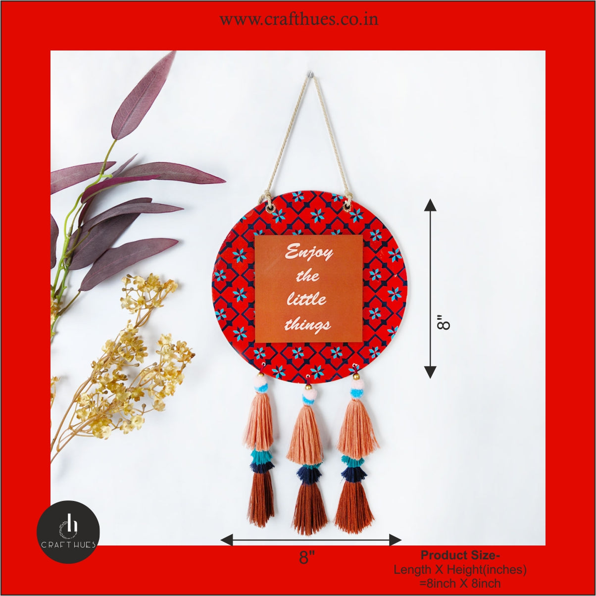 Enjoy Little things Wall hanging