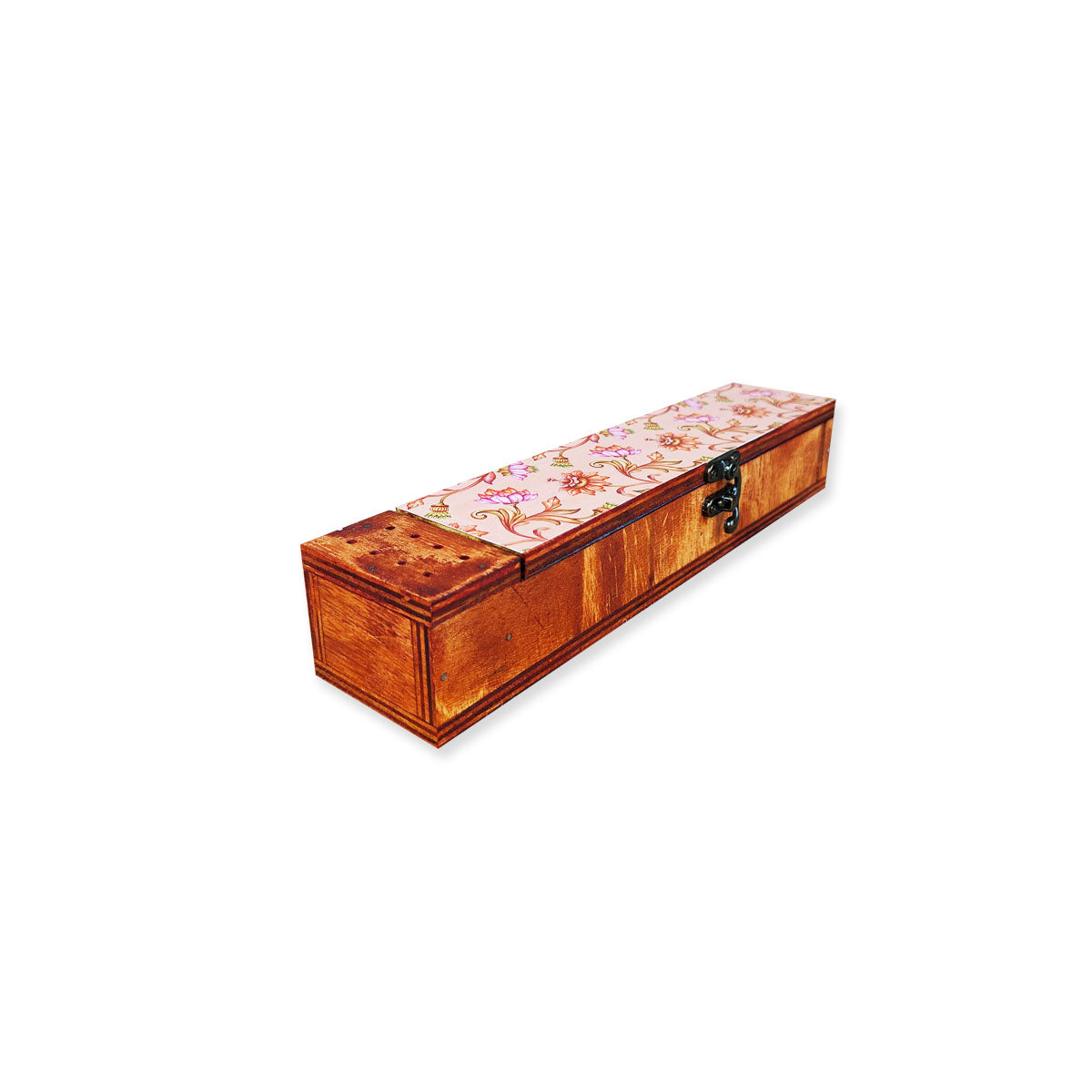 Jaipuri Floral Agarbatti Stand & Storage Box