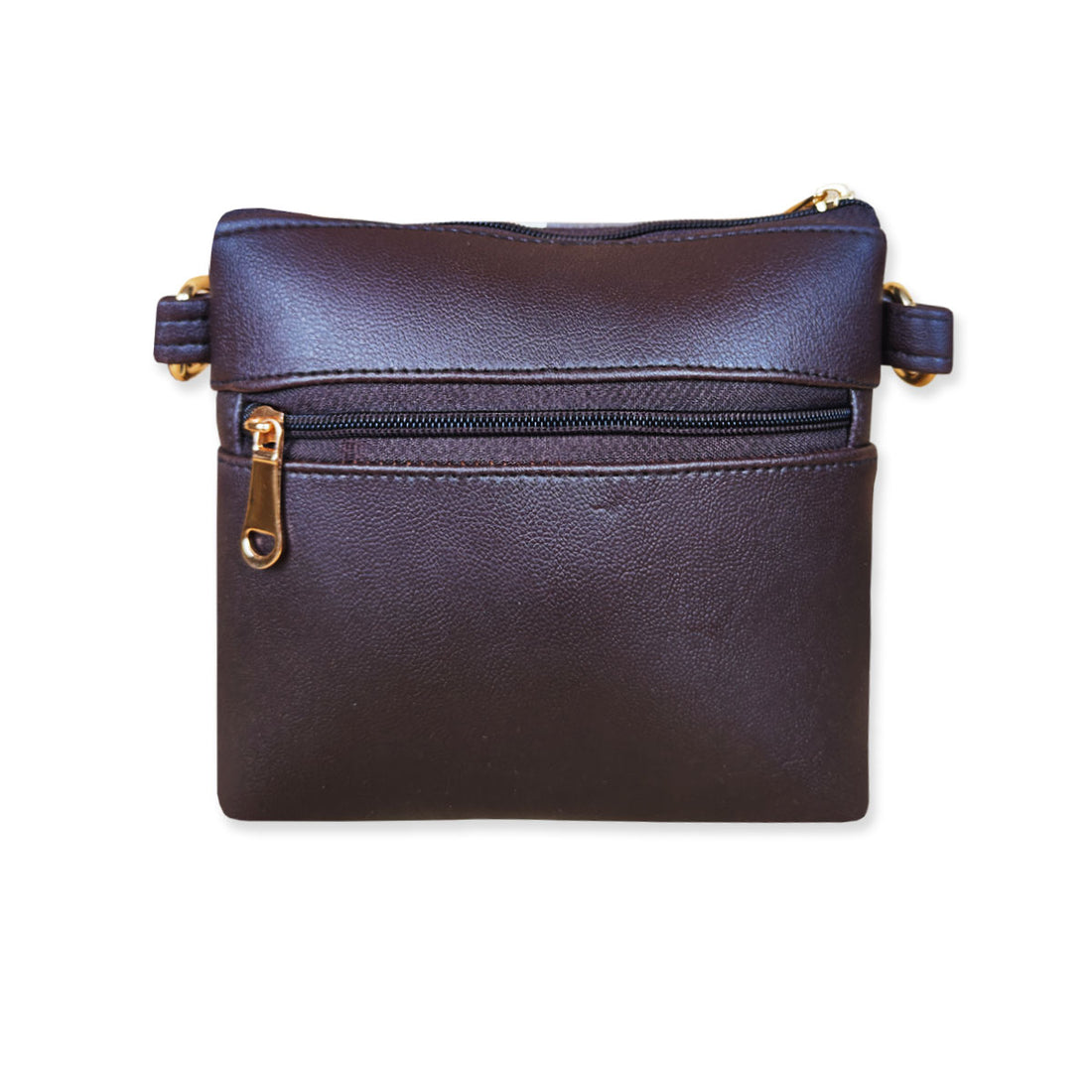 Grey Purple Sling/Pouch Bag Combo