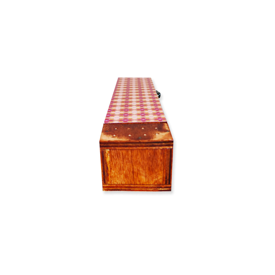Pink Flowers Agarbatti Stand & Storage Box
