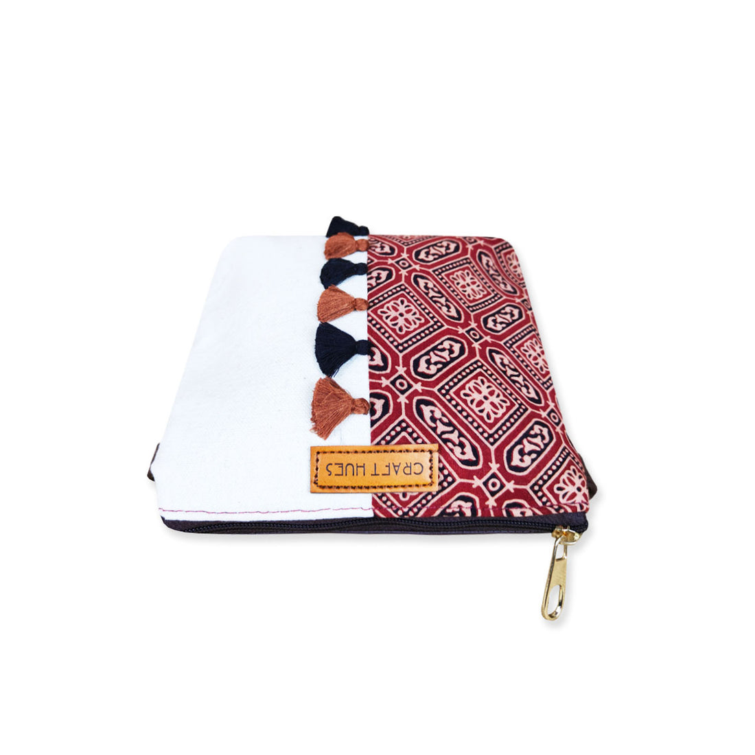 Maroon Tiles Sling/Pouch Bag Combo
