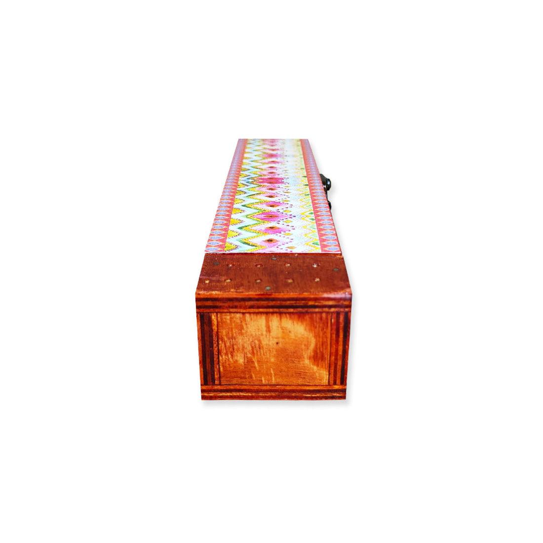 Ikkat Agarbatti Stand & Storage Box