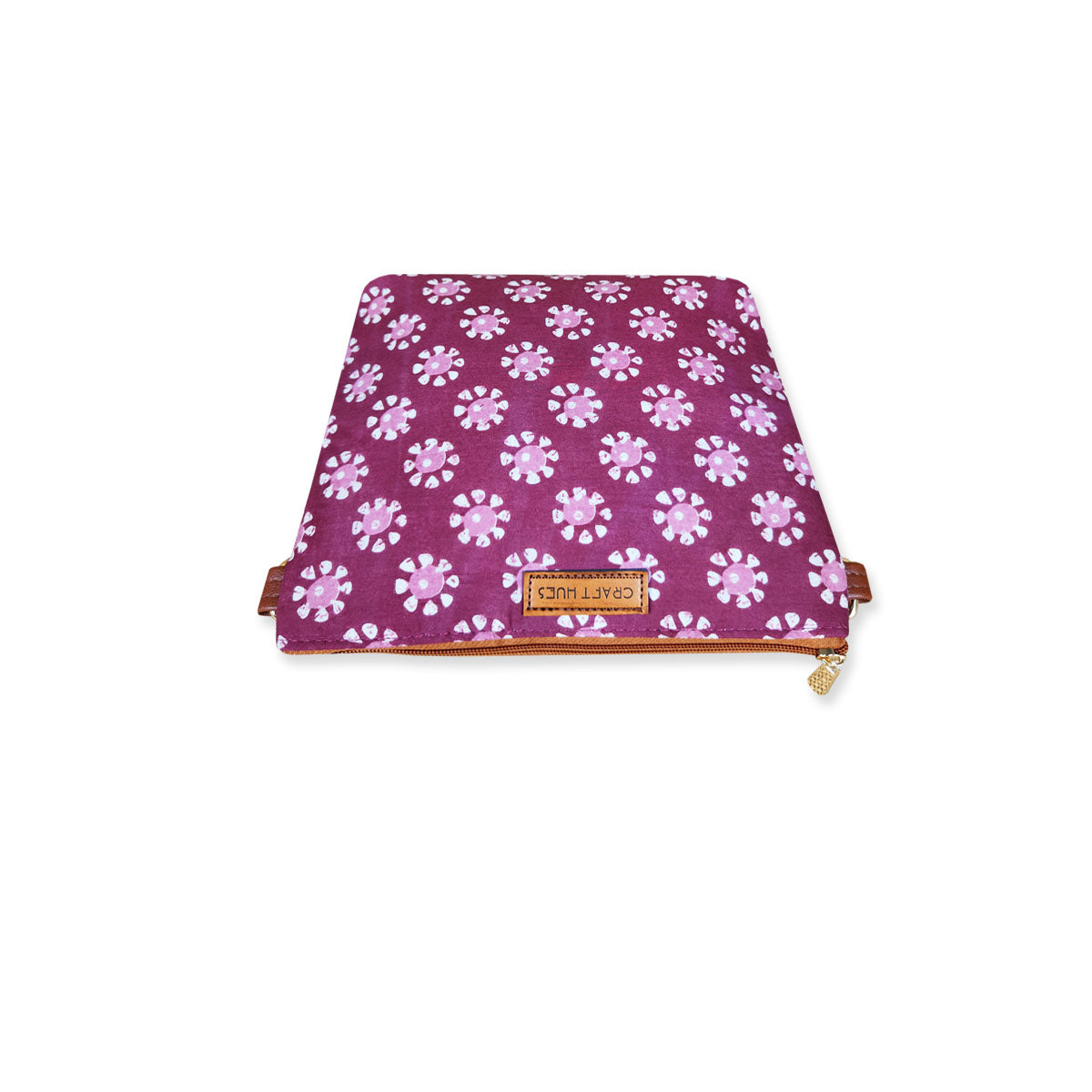 White Floral Sling Bag