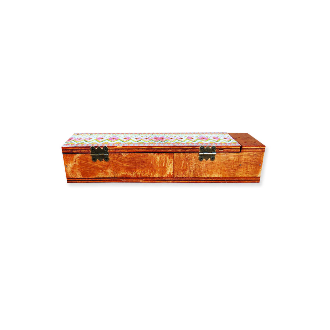 Ikkat Agarbatti Stand & Storage Box