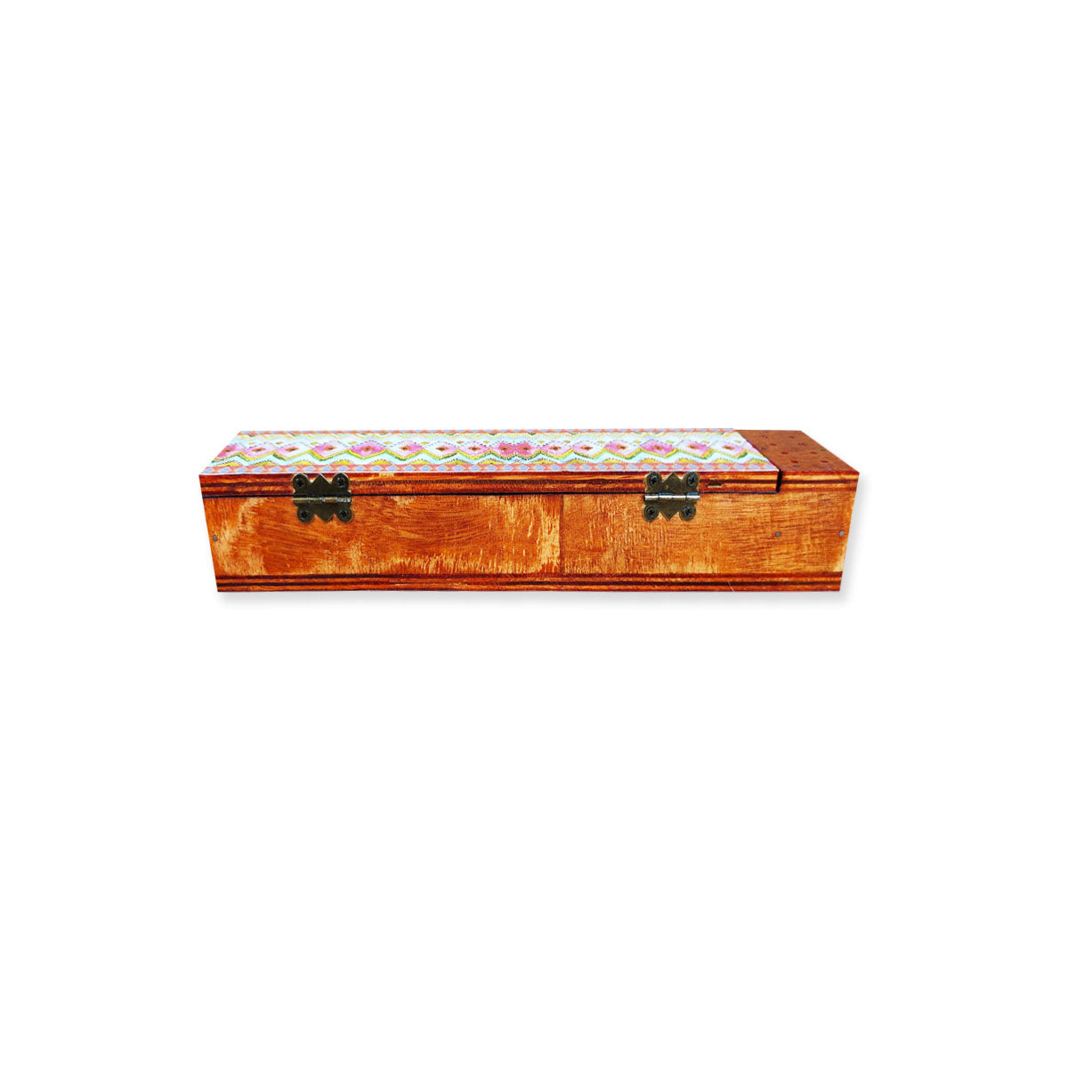 Ikkat Agarbatti Stand & Storage Box