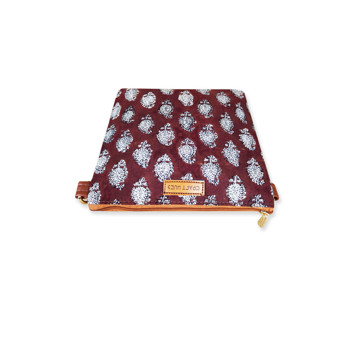 White Leaf Sling Bag