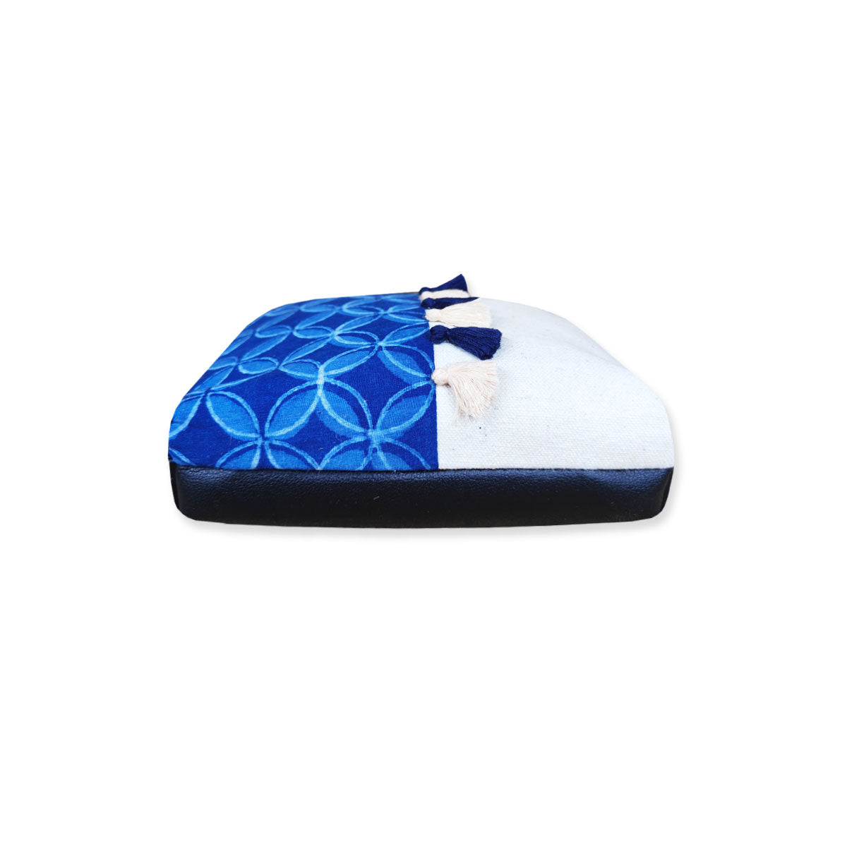 Blue Petals Tiles Sling/Pouch Bag Combo