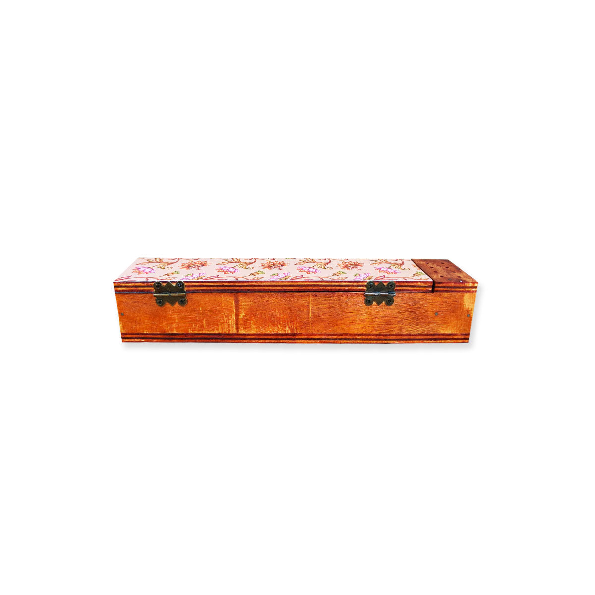 Jaipuri Floral Agarbatti Stand & Storage Box