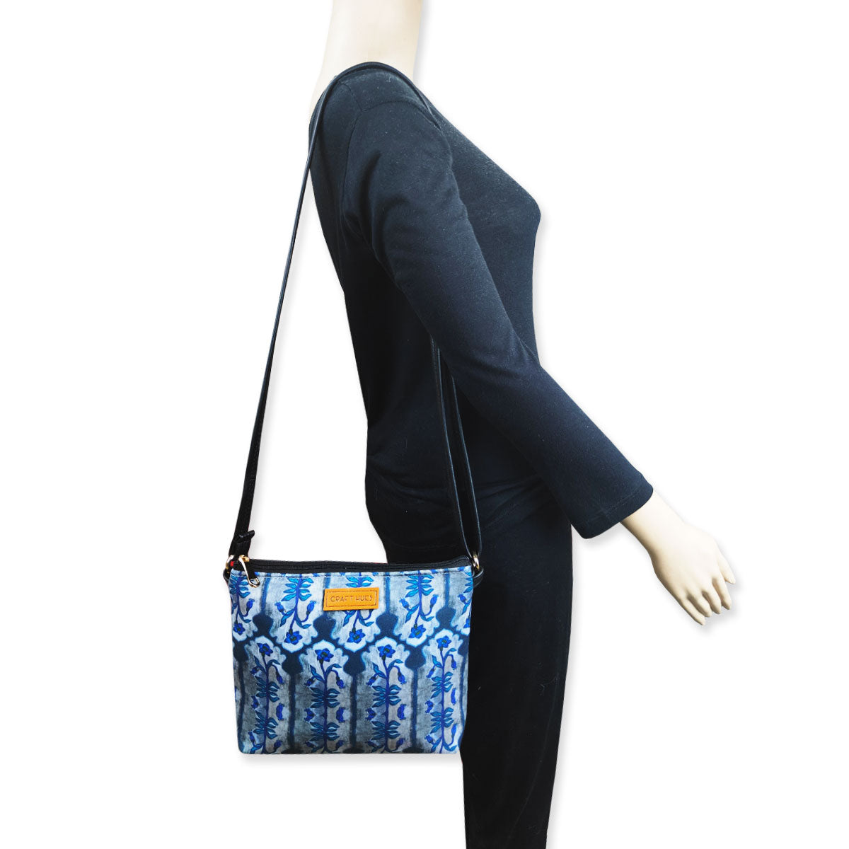 Blue Mughal Baagh Sling Bag