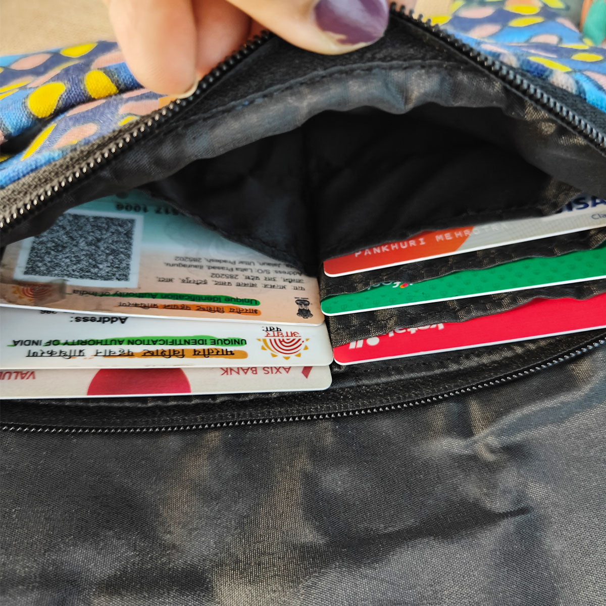 Kollam Aqua Leather Wallet
