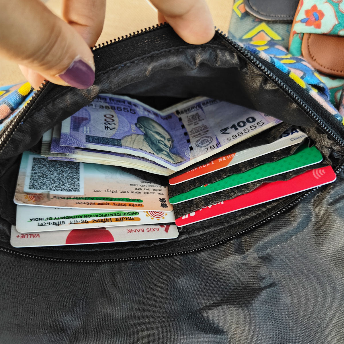 Kollam Aqua Leather Wallet