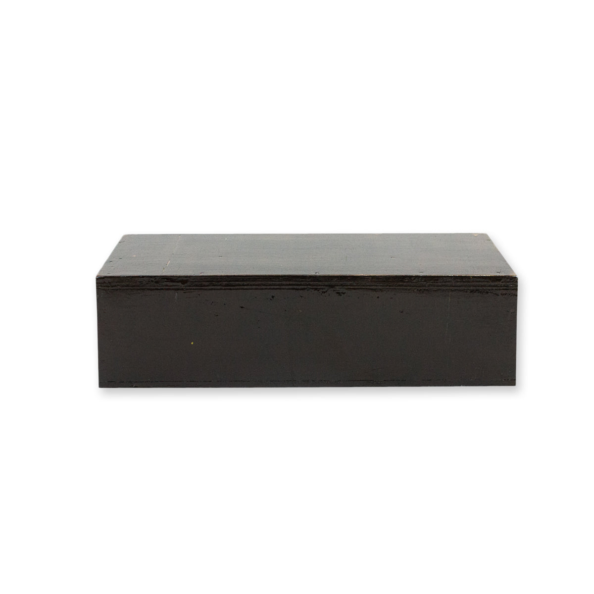 Checks Wooden Table Organizer