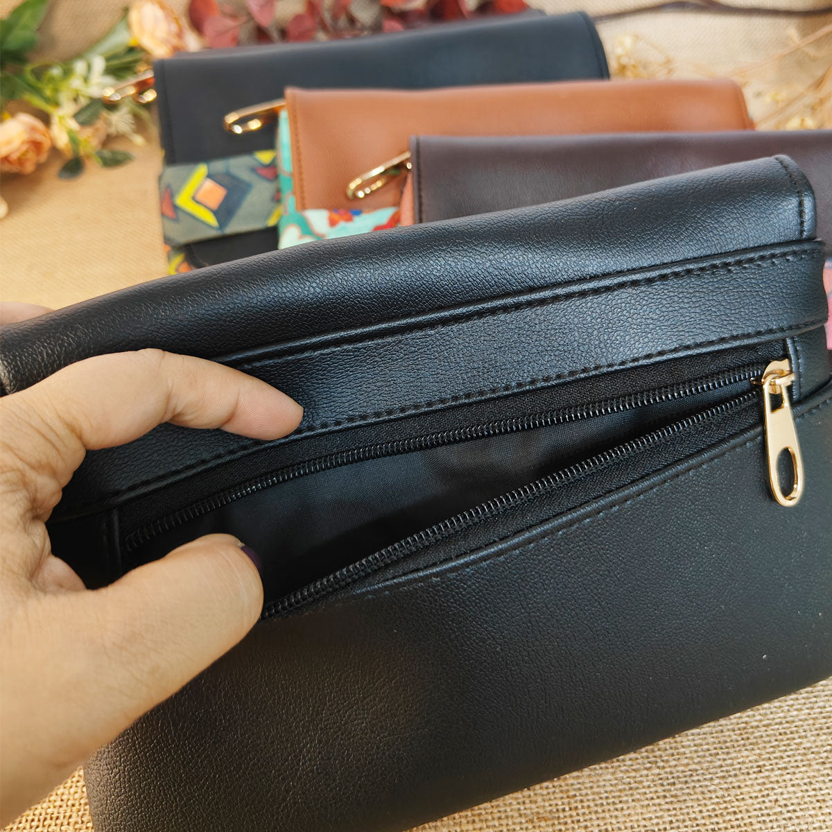 Kollam Aqua Leather Wallet