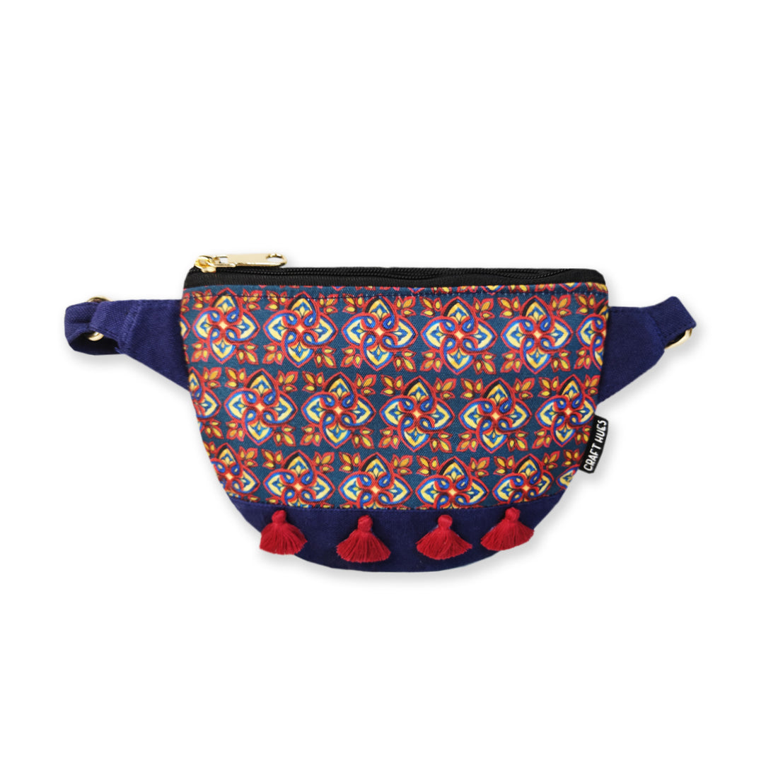 Fanny Pack/Coin Pouch Combo- Blue Knot