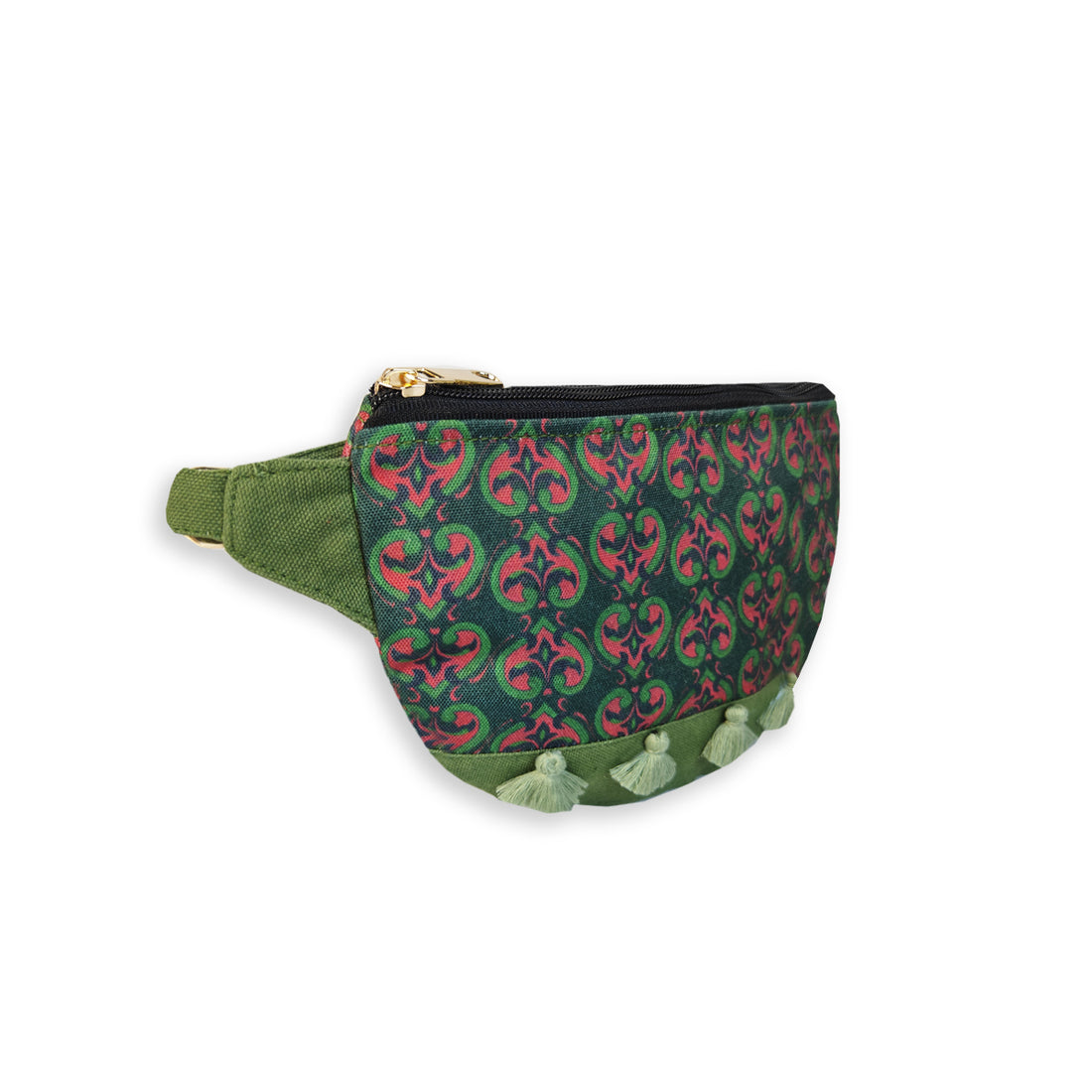 Fanny Pack/Coin Pouch Combo- Green Knot