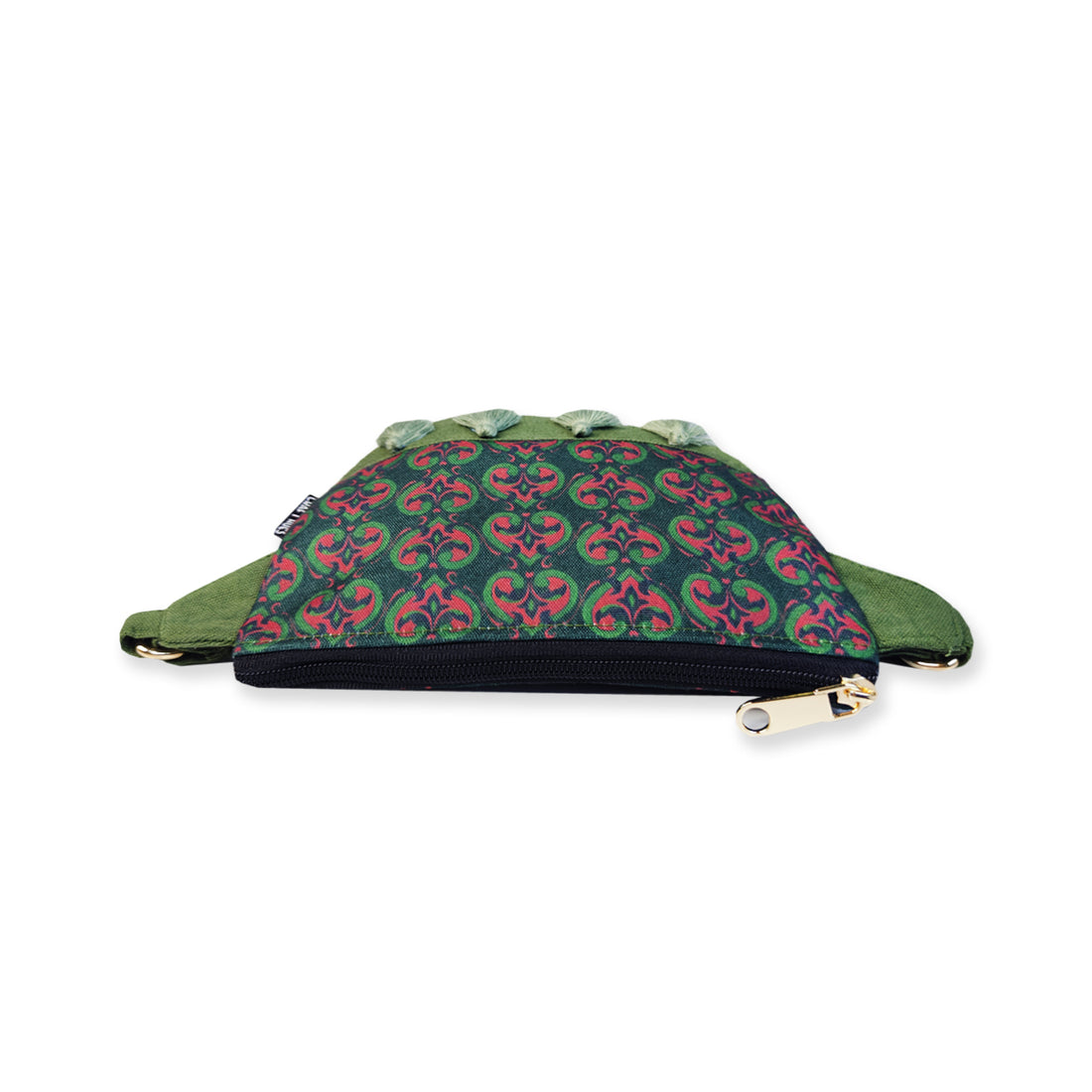 Fanny Pack/Coin Pouch Combo- Green Knot