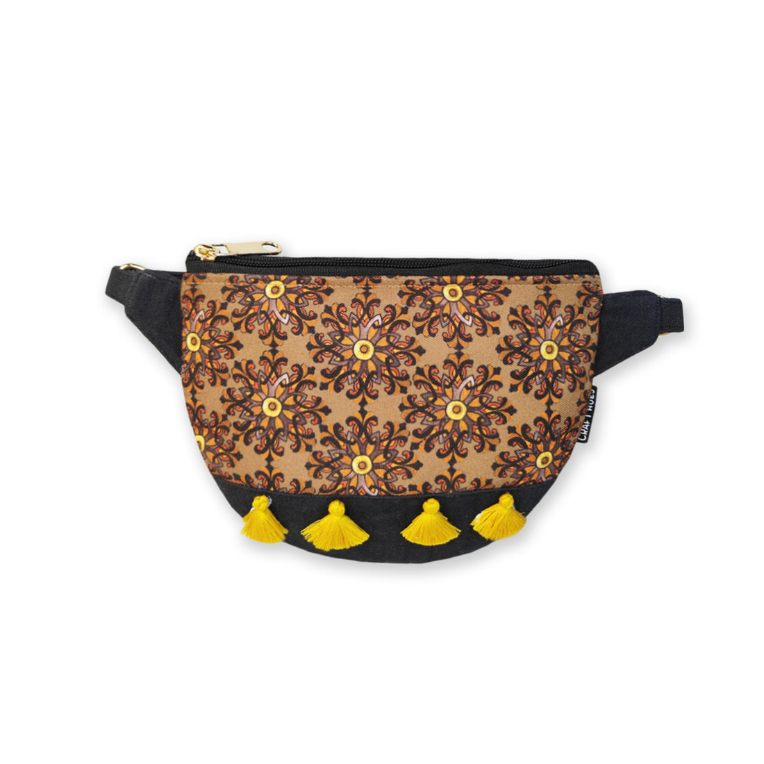 Fanny Pack/Coin Pouch Combo- Mustard Knot