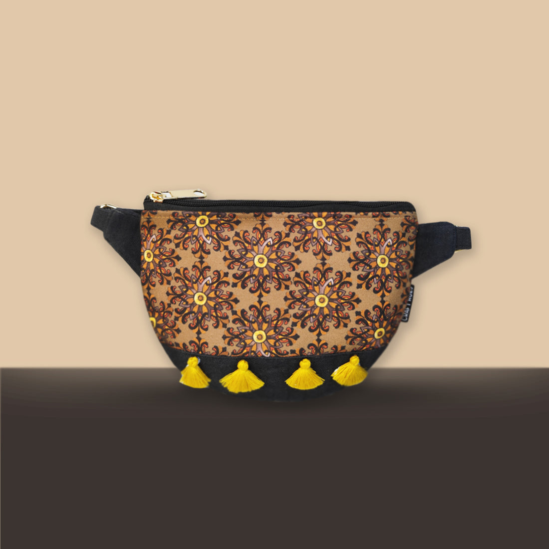 Fanny Pack/Coin Pouch Combo- Mustard Knot