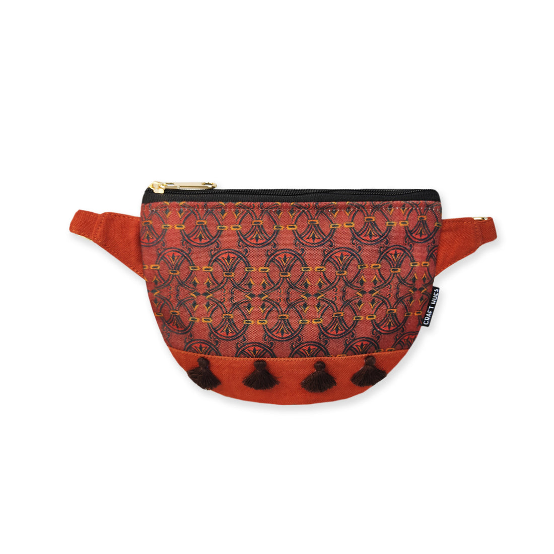 Fanny Pack/Coin Pouch Combo- Maroon Knot