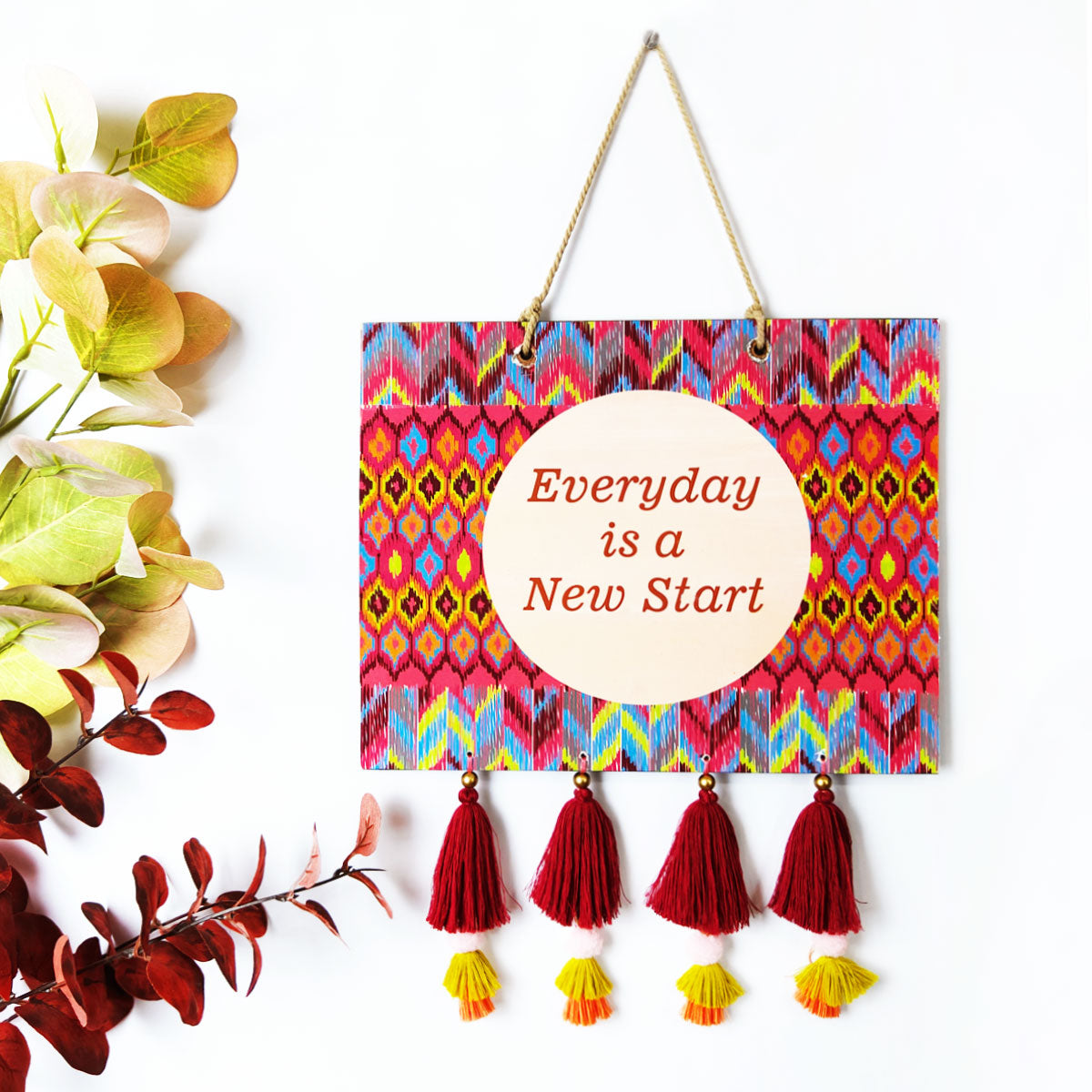 New Start Square Wall hanging