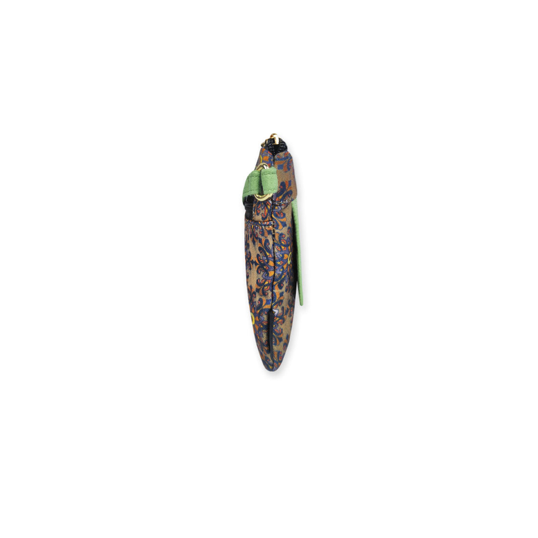 Front Flap Sling Bag- Green Knot