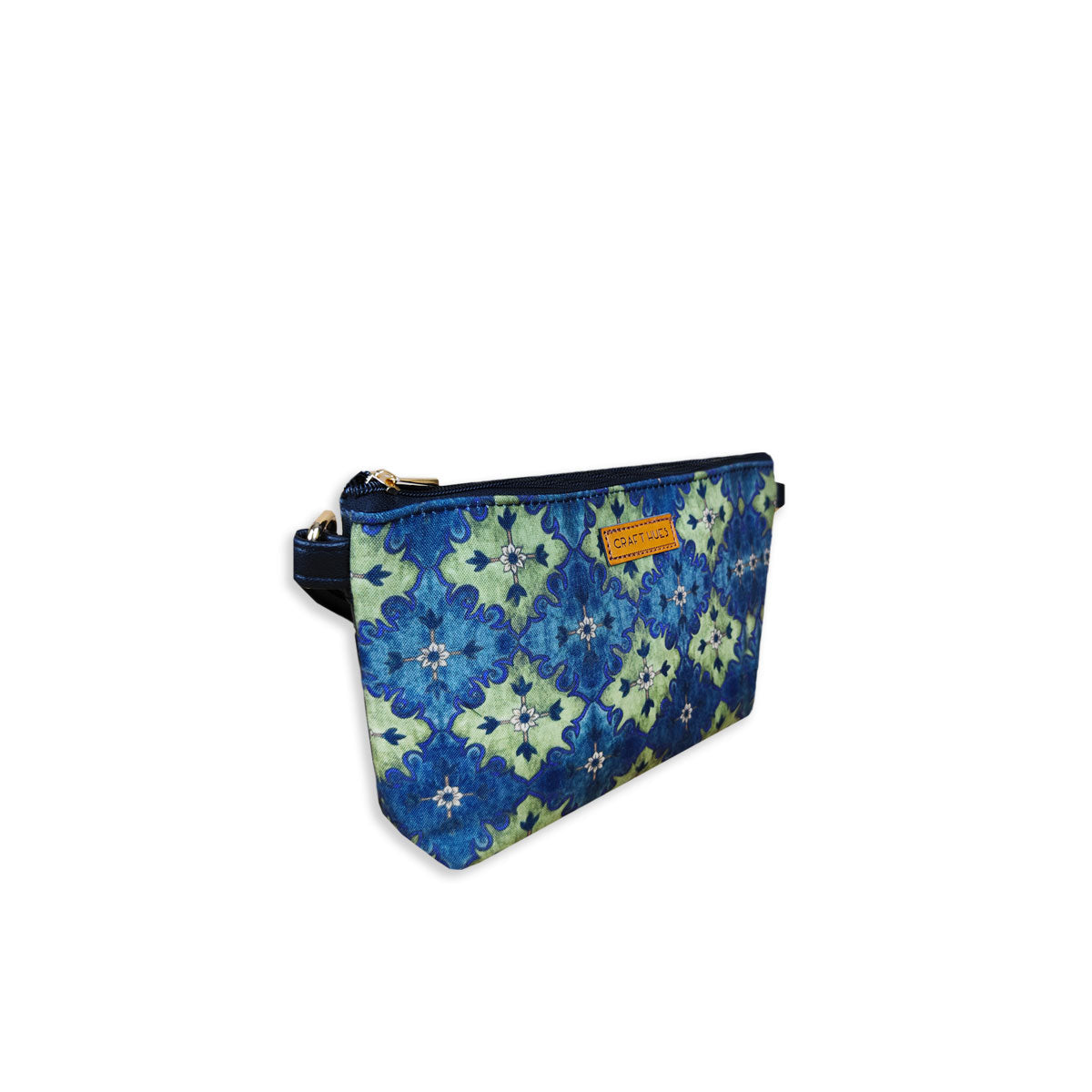 Green Mughal Baguette with Pouch