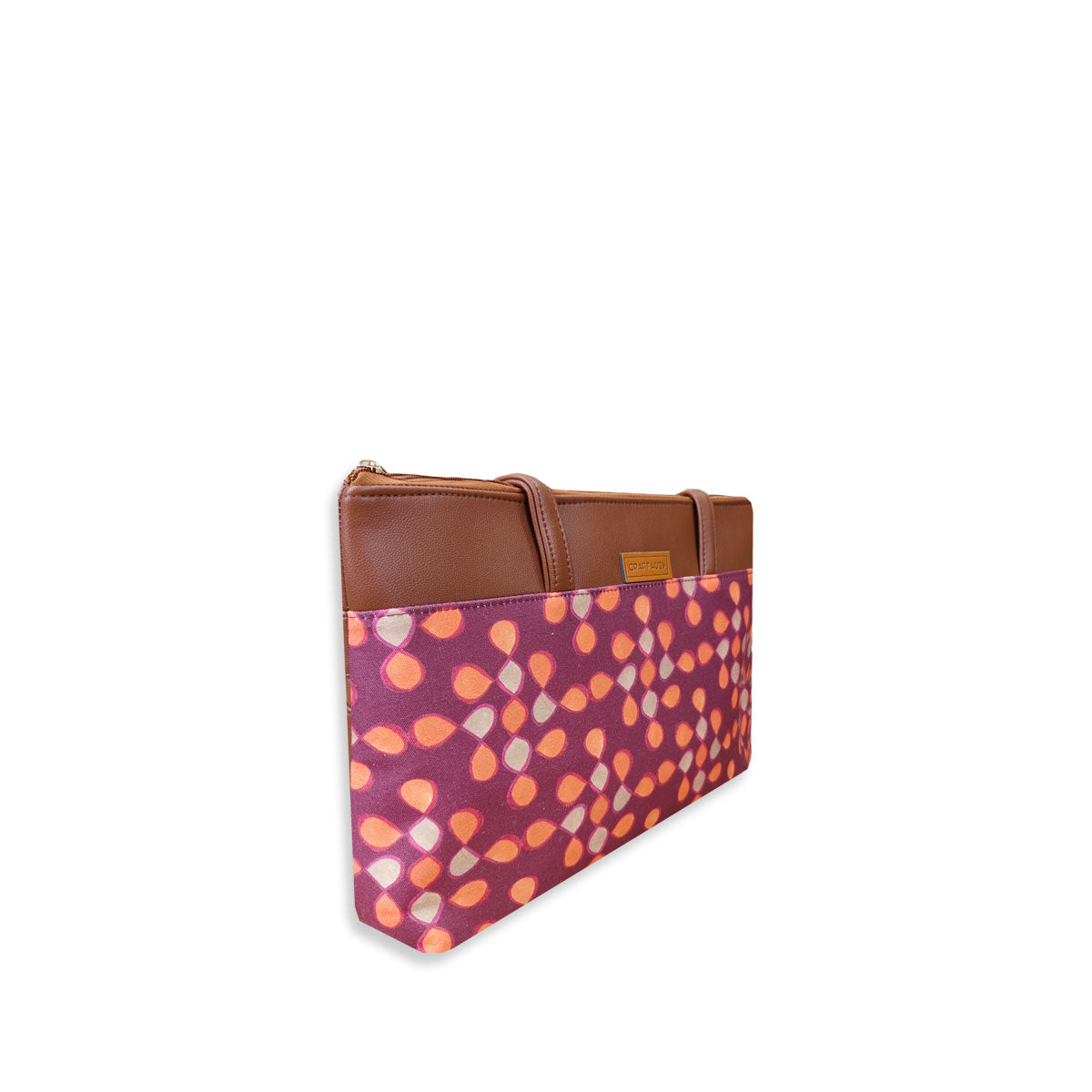 Orange Kollam Tote/Pouch Combo