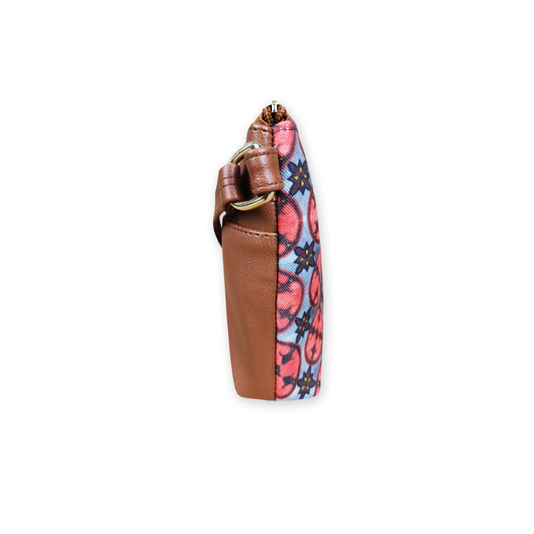 Peach Chakra Half Print Sling/Pouch Bag Combo