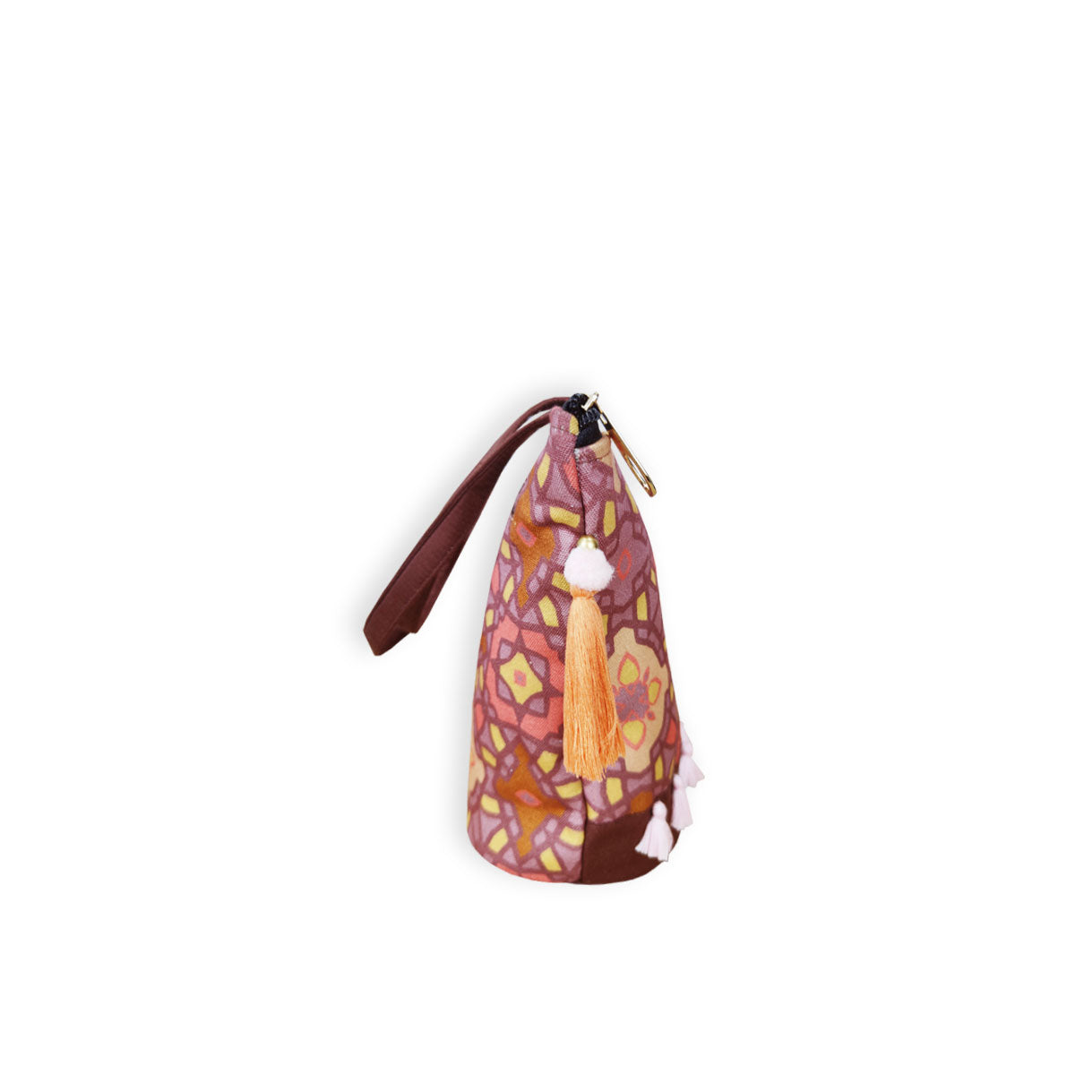 Peach Mughal Bucket Bag