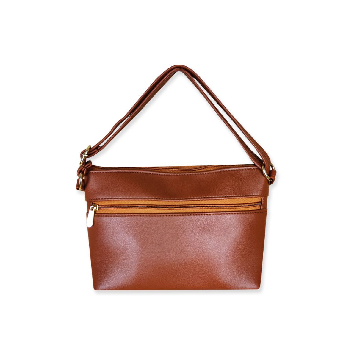 Peach Mughal Baguette with Pouch