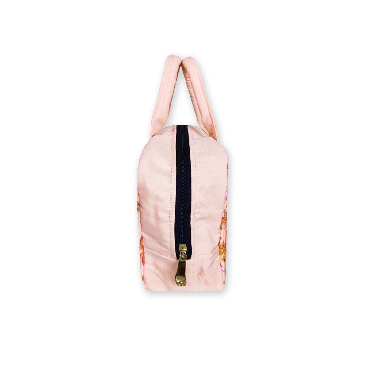 Peach Mughal Floral Lunch Bag