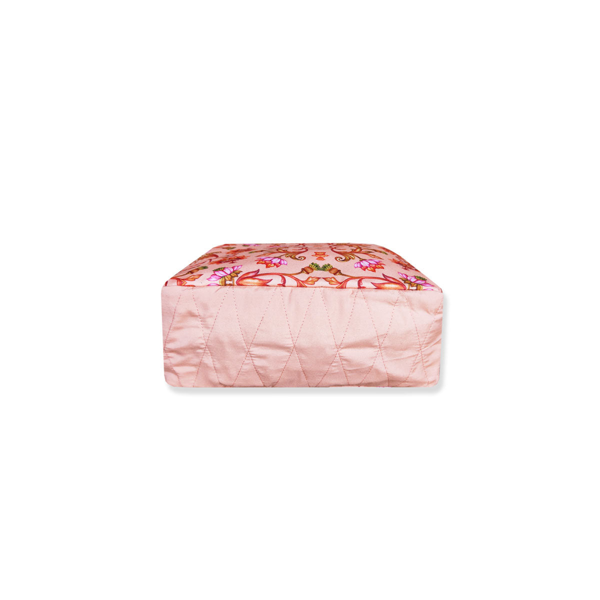 Peach Mughal Floral Lunch Bag