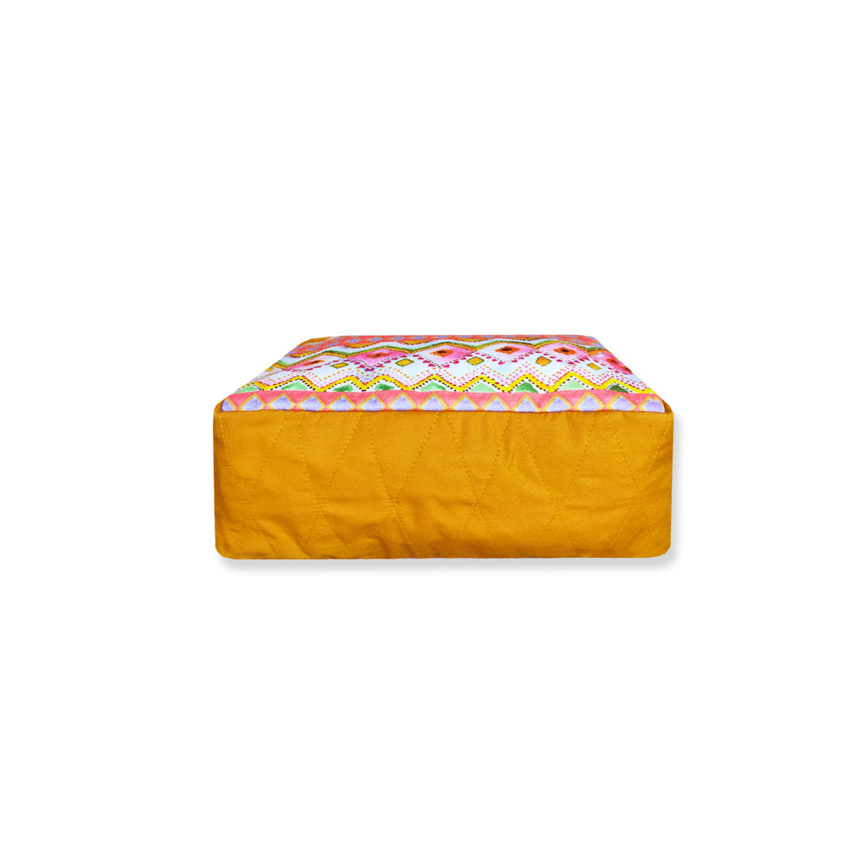 Pink Ikkat Lunch Bag