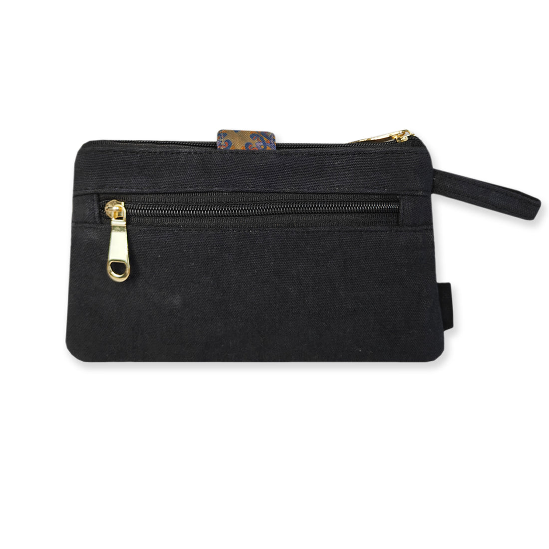 Long Plain Wallet - Black
