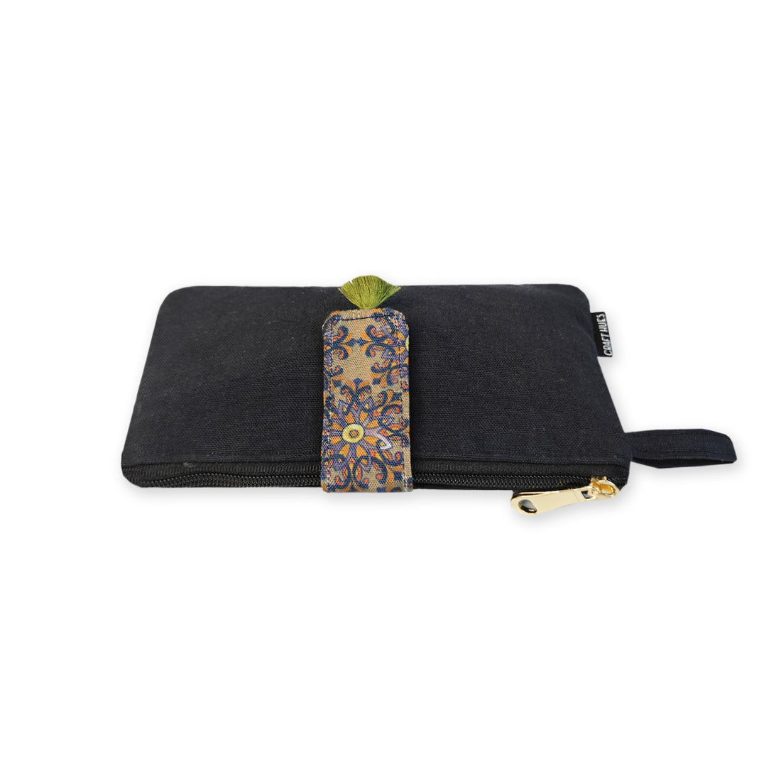 Long Plain Wallet - Black