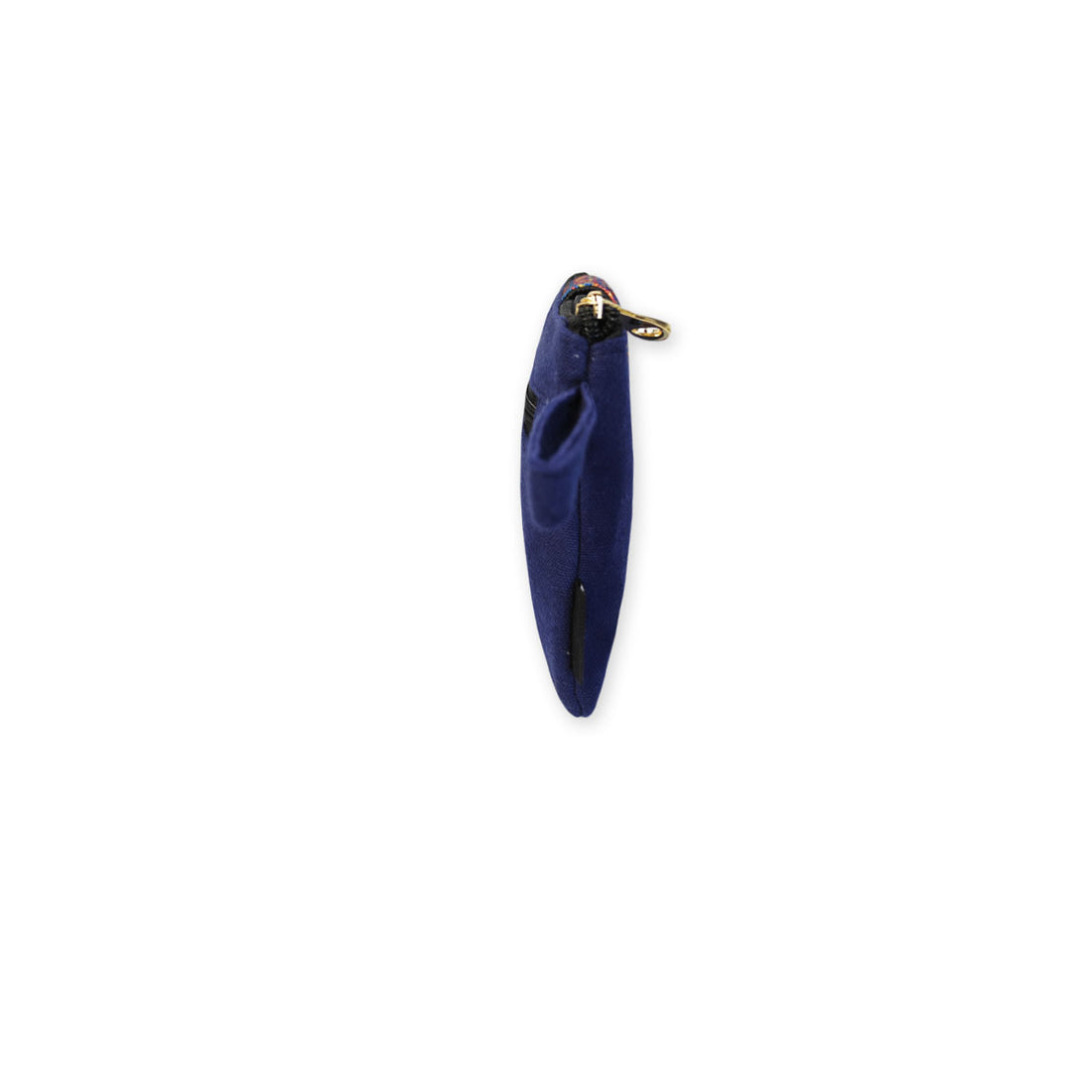 Long Plain Wallet - Navy Blue