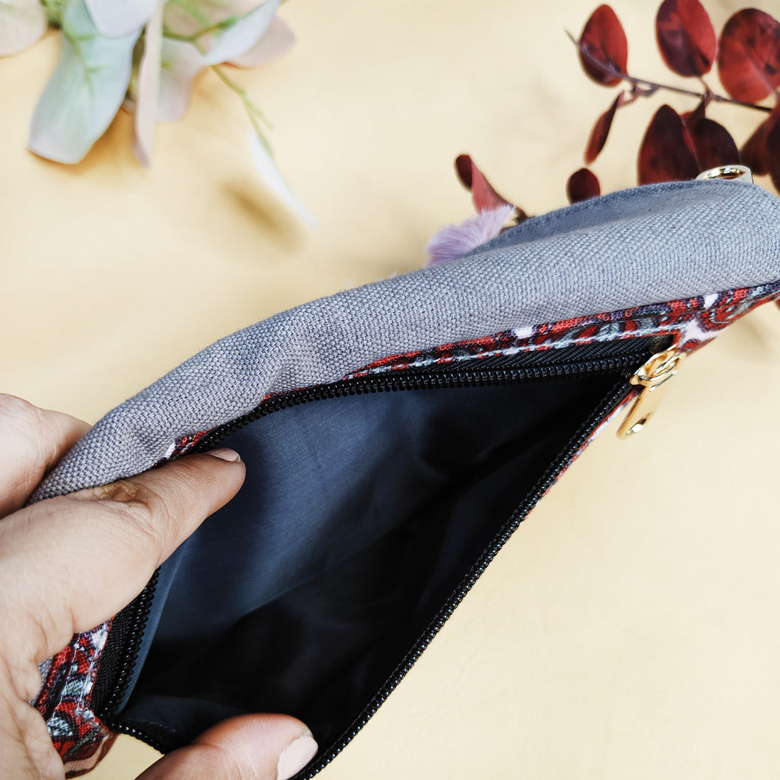 Tassel Wallet Combo-Red-Black