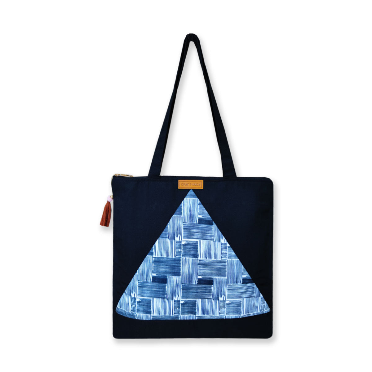 Scribble Canvas Tote/Pouch Combo