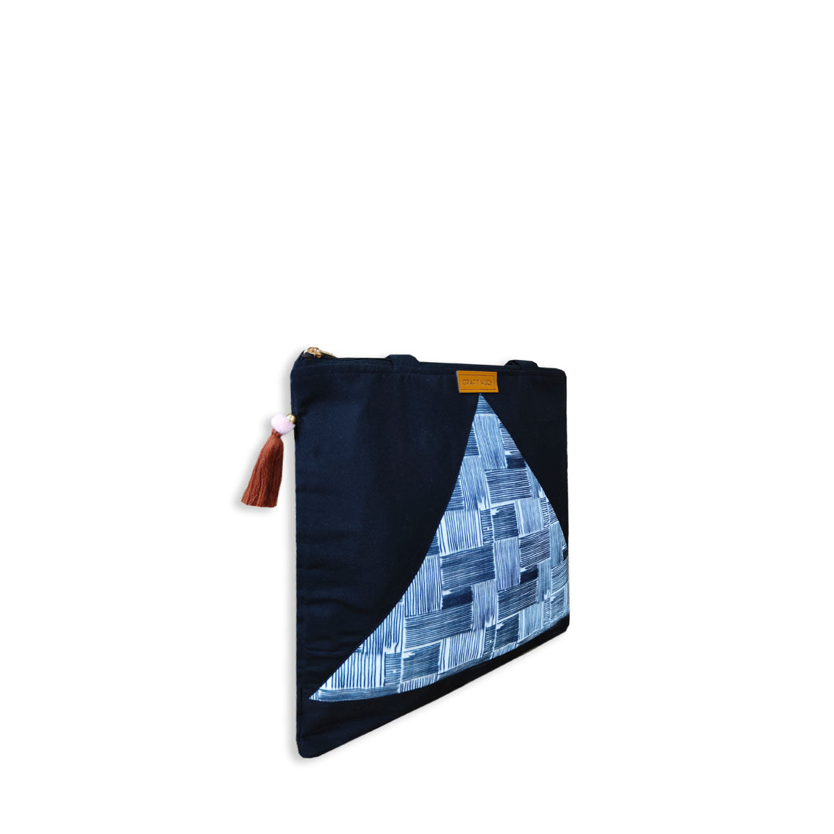 Scribble Canvas Tote/Pouch Combo