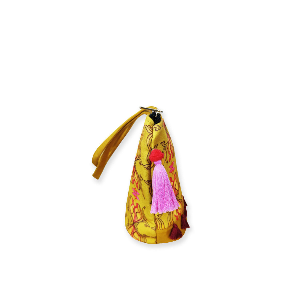 Yellow Mughal Bucket Bag