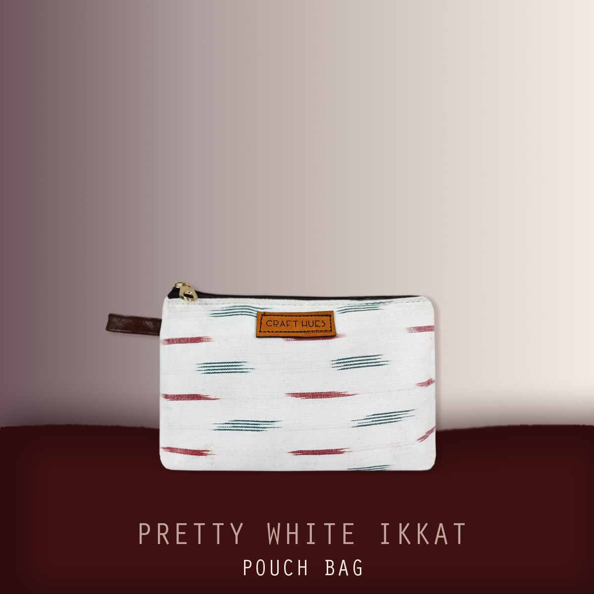 Pretty White Pouch Bag