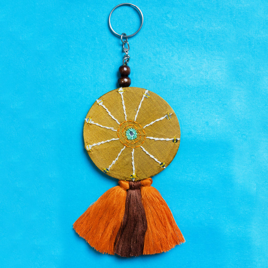 Golden Mandala Key ring/Bag Charm