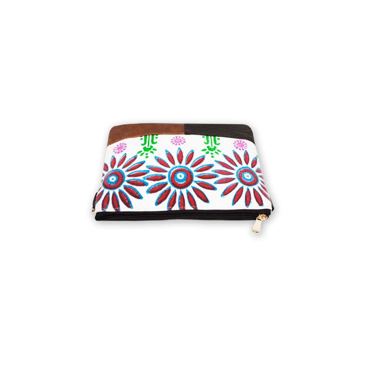 Sunflower Block Printed Sling Bag