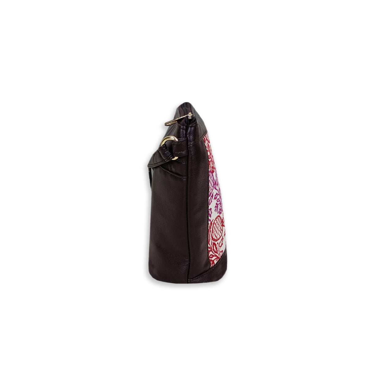Anaar Block-Printed Bucket Sling Bag