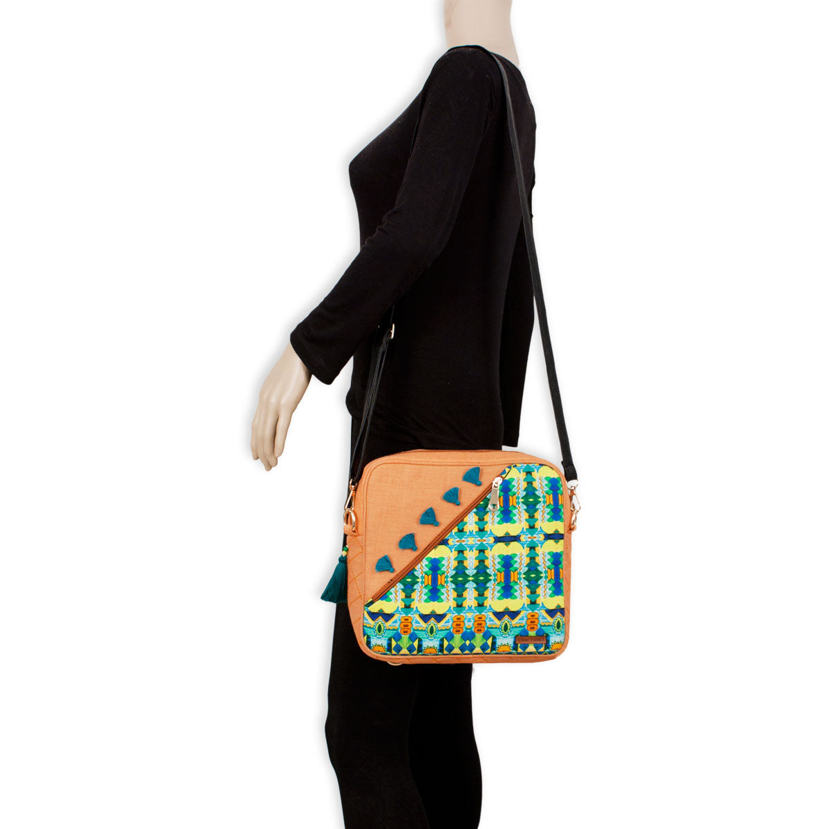 Green Aztec Backpack