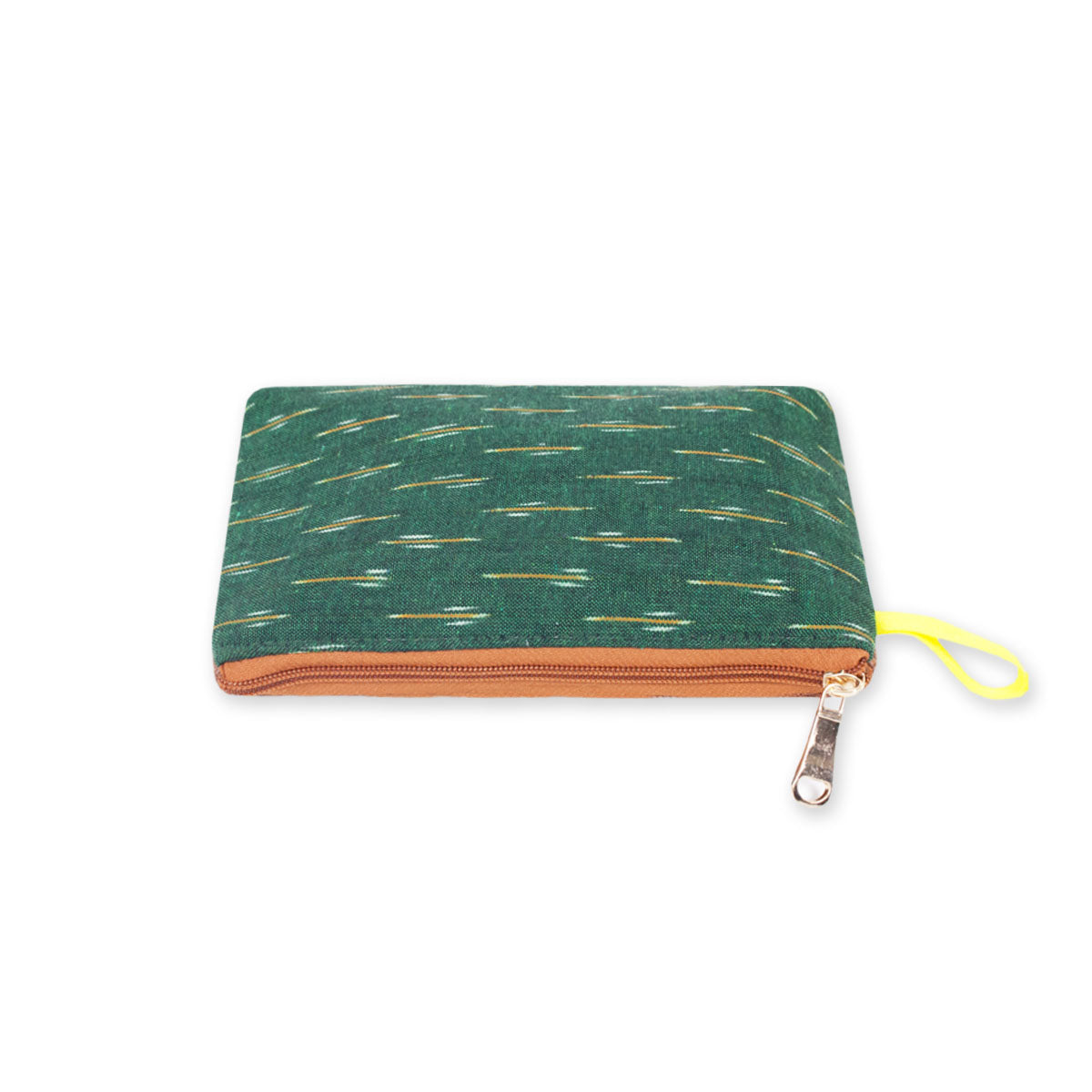 Baagh Ikkat Pouch
