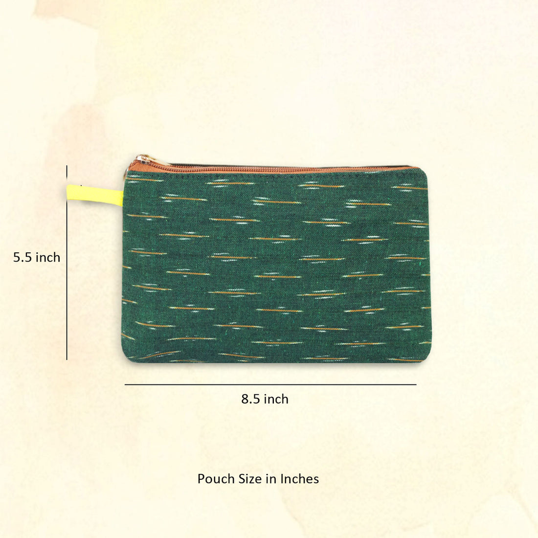 Baagh Ikkat Sling and Pouch Combo